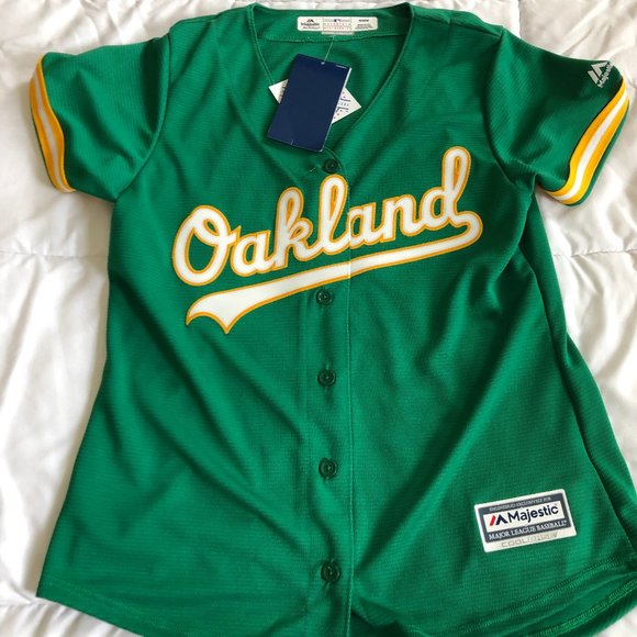 kelly green a's jersey